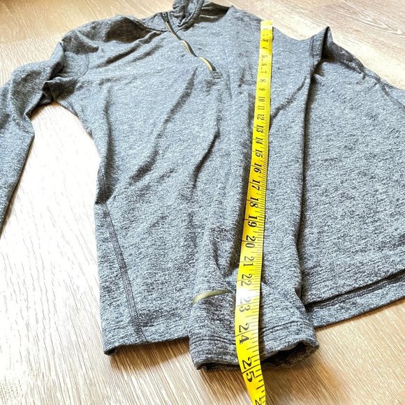 Super Bowl 50 Nike Half Zip Pullover Shirt Grey w Gold Spellout  Medium - Picture 7 of 10